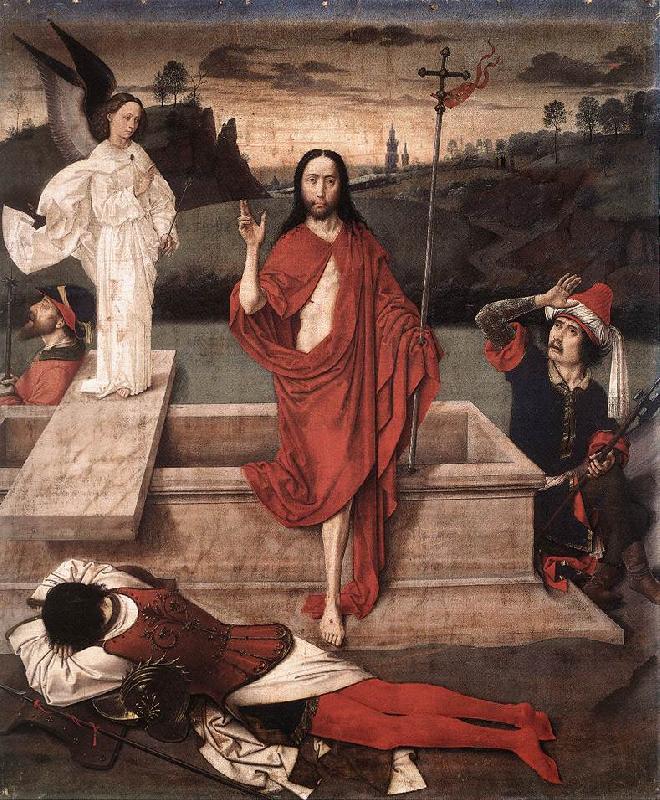 Dieric Bouts Resurrection oil painting image